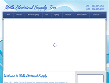 Tablet Screenshot of millselectricalsupplyny.com